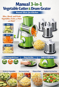 3 in 1 Multifunction Vegetable Cutter & Slicer