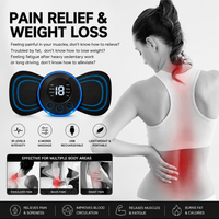 Smart Electric Muscle Stimulator & Neck Massager – 18 Levels, 6 Massage Modes, USB Rechargeable Pain Relief Device