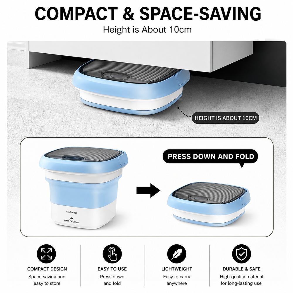 Mini Portable 13L  Washing Machine