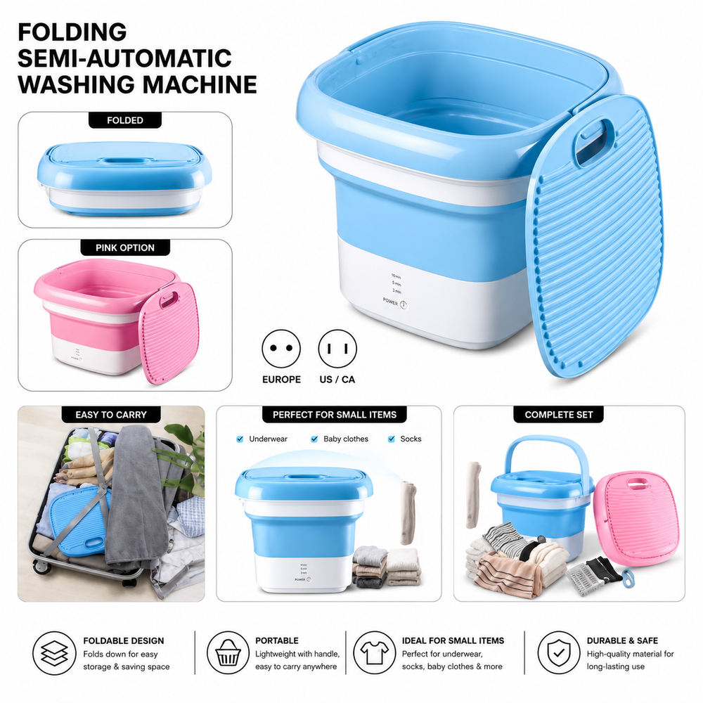 Mini Portable 13L  Washing Machine