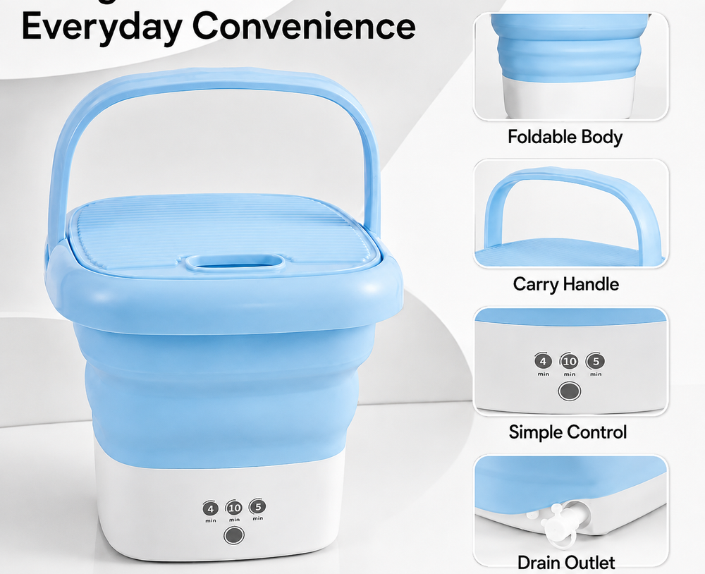 Mini Portable 13L  Washing Machine