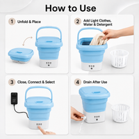 Mini Portable 13L  Washing Machine