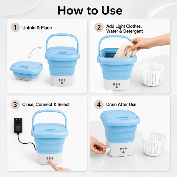 Mini Portable 13L  Washing Machine